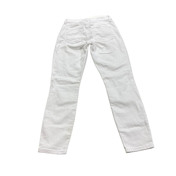 Pistola Women Optic White Wash Jeans Sz 25x27 Mid Rise Stretch Cotton Blend - Picture 10 of 13